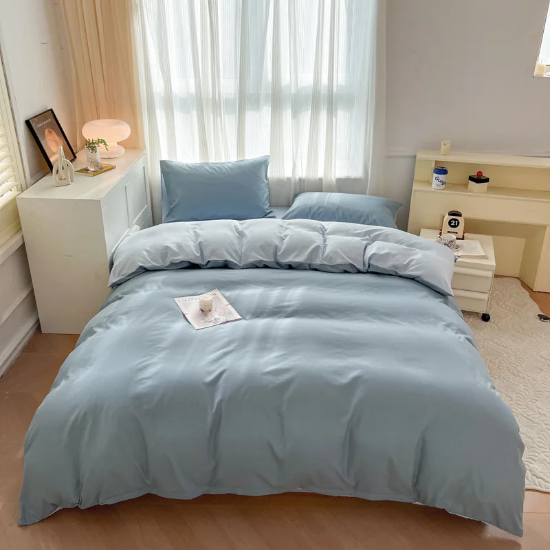 Bed Linen 4 Pieces Duvet Cover Double Sided King Size Comforter Queen Nordic 150 Quilt Bedding Sets Bedsheets and Duvets Set
Bed Linen 4 Pieces Duvet Cover Double Sided King Size Comforter Queen Nordic 150 Quilt Bedding Sets Bedsheets and Duvets Set