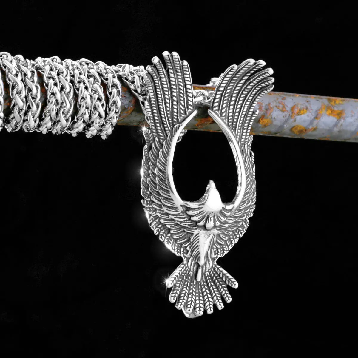 Original Design Men's Majestic Animal Wild Goose Viking Necklace Nordic Vintage Amulet Pendant Scandinavian High-quality Jewelry
Original Design Men's Majestic Animal Wild Goose Viking Necklace Nordic Vintage Amulet Pendant Scandinavian High-quality Jewelry