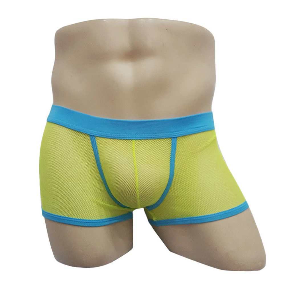 Sexy Men Mesh Underwear Bikini Boxer Briefs G-String U Convex Breathable Thong Panties Transparent Boxers Boxer
Sexy Men Mesh Underwear Bikini Boxer Briefs G-String U Convex Breathable Thong Panties Transparent Boxers Boxer
