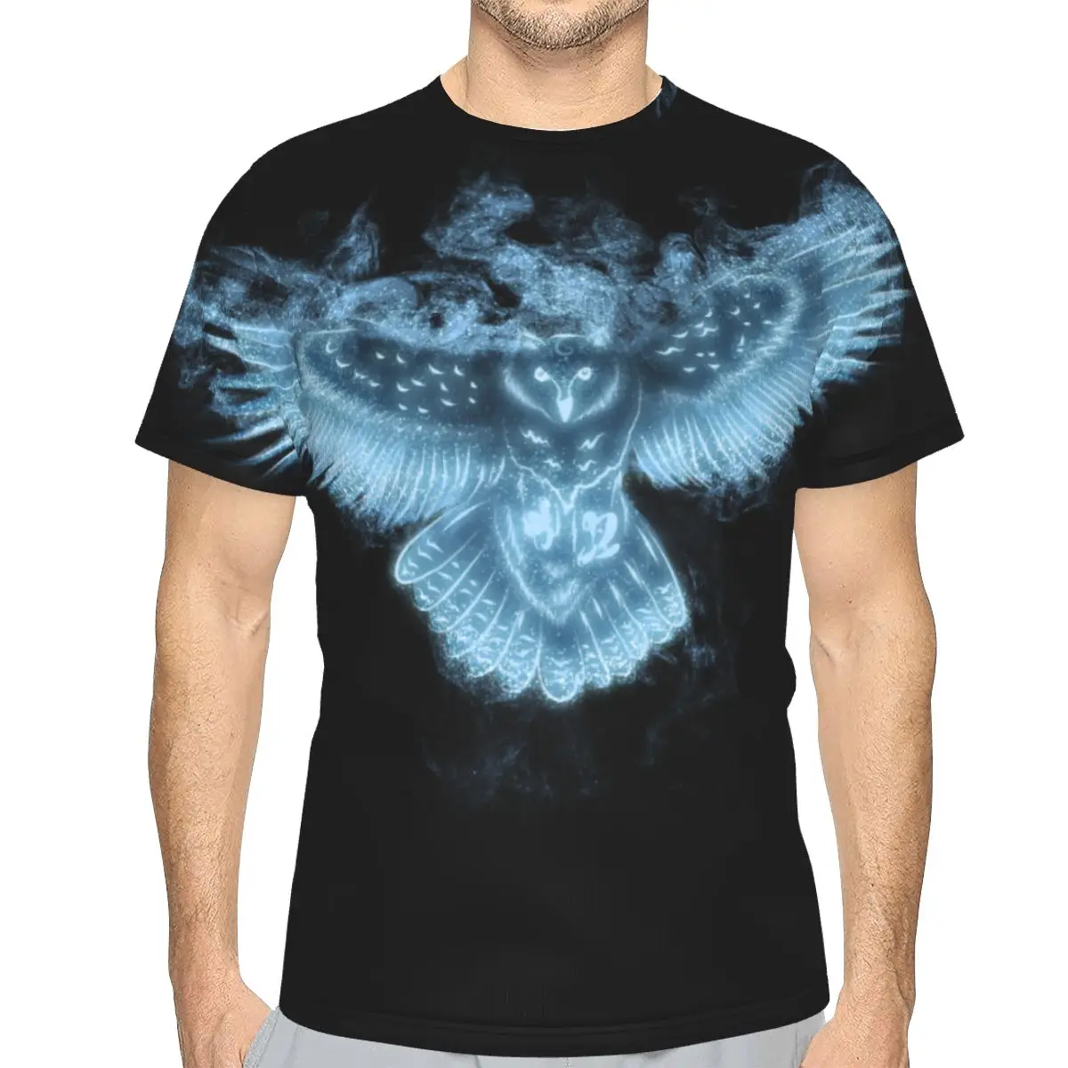 Футболка мужская с 3d-рисунком Совы и животных, смешная тенниска из полиэстера с круглым вырезом и принтом орла, одежда с коротким рукавом 
Футболка мужская с 3d-рисунком Совы и животных, смешная тенниска из полиэстера с круглым вырезом и принтом орла, одежда с коротким рукавом