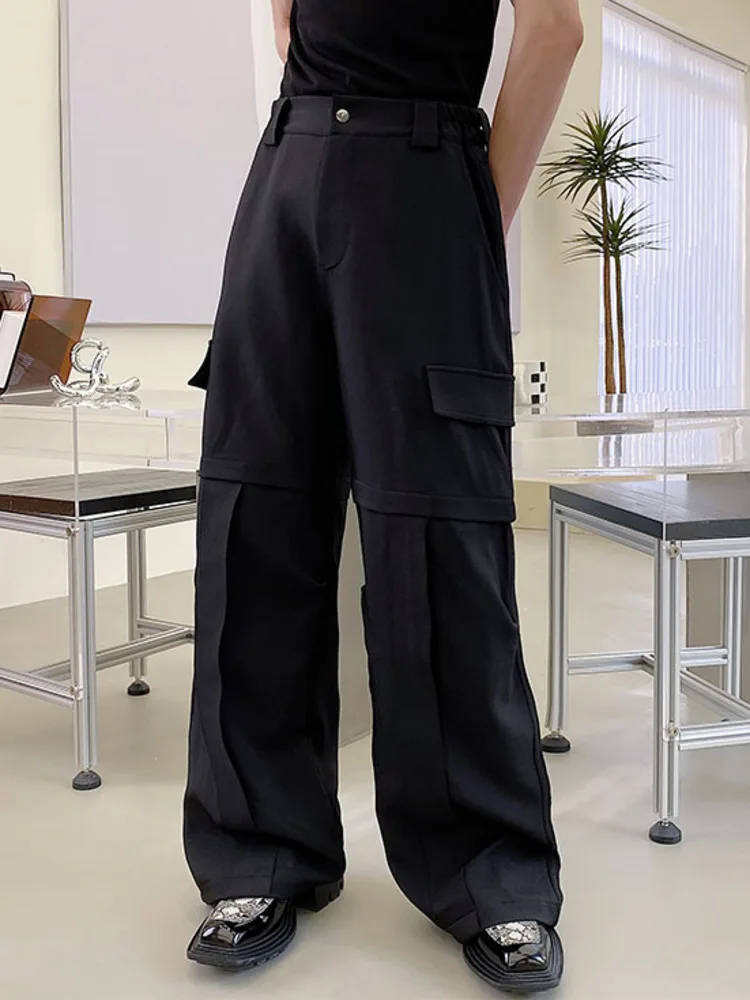 SYUHGFA Men Clothing 2022 Spring Autumn New Fashion Black Wide Leg Pants For Couple Causal Loose Cargo Trousers For Male
SYUHGFA Men Clothing 2022 Spring Autumn New Fashion Black Wide Leg Pants For Couple Causal Loose Cargo Trousers For Male