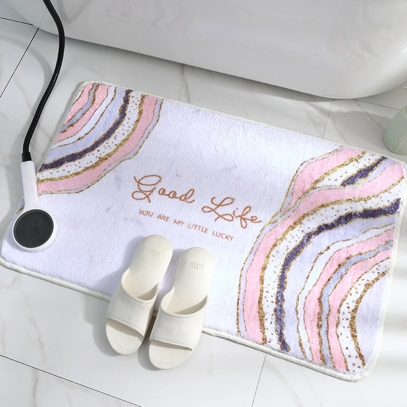 Simple Nordic Bath Mat Imitation Cashmere Entrance Doormat Soft Absorbent Rug Home Non-Slip Kitchen Carpet Living Room Bedroom
Simple Nordic Bath Mat Imitation Cashmere Entrance Doormat Soft Absorbent Rug Home Non-Slip Kitchen Carpet Living Room Bedroom