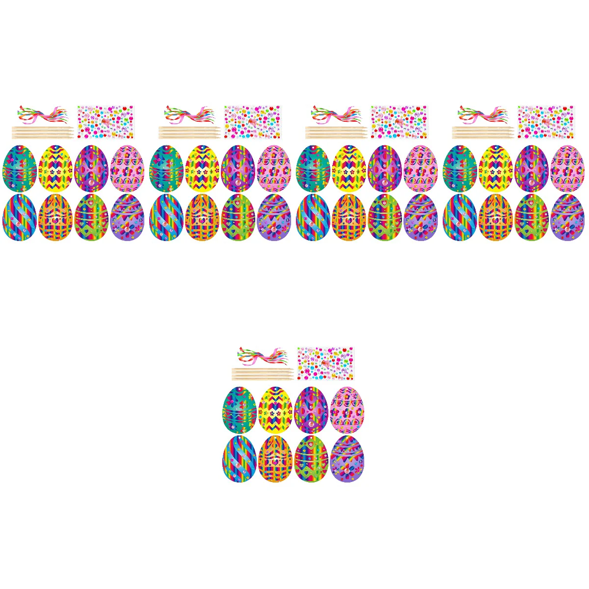 5 Sets Egg Party Favor Easter Easter Scratch Paper Easter Egg Scratch Craft Creative Easter Decoration Easter Scratch Paper
5 Sets Egg Party Favor Easter Easter Scratch Paper Easter Egg Scratch Craft Creative Easter Decoration Easter Scratch Paper