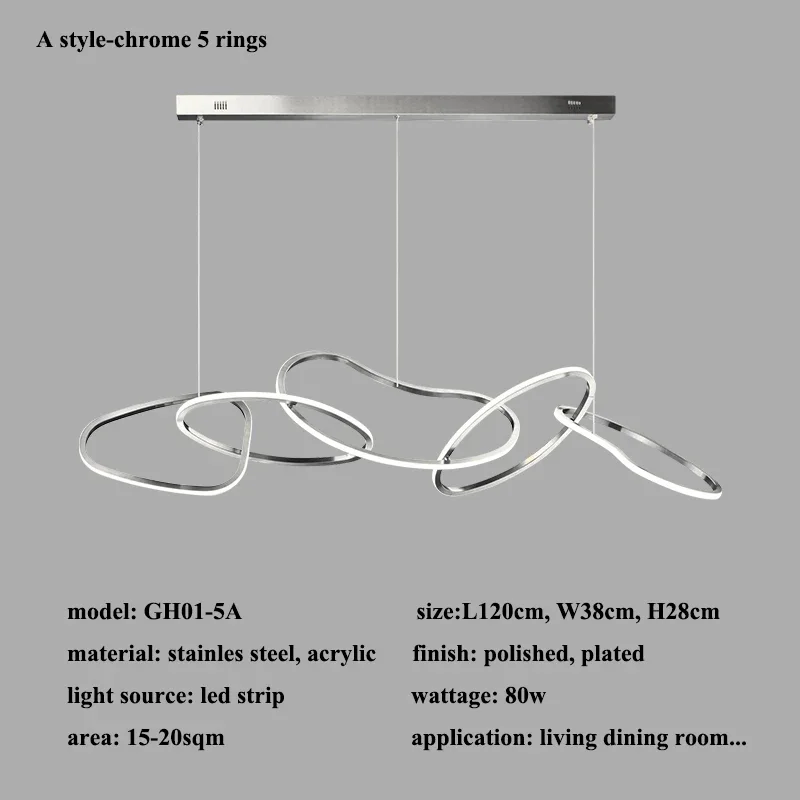 Подвесной светильник Luminaria GH01 из нержавеющей стали
Подвесной светильник Luminaria GH01 из нержавеющей стали