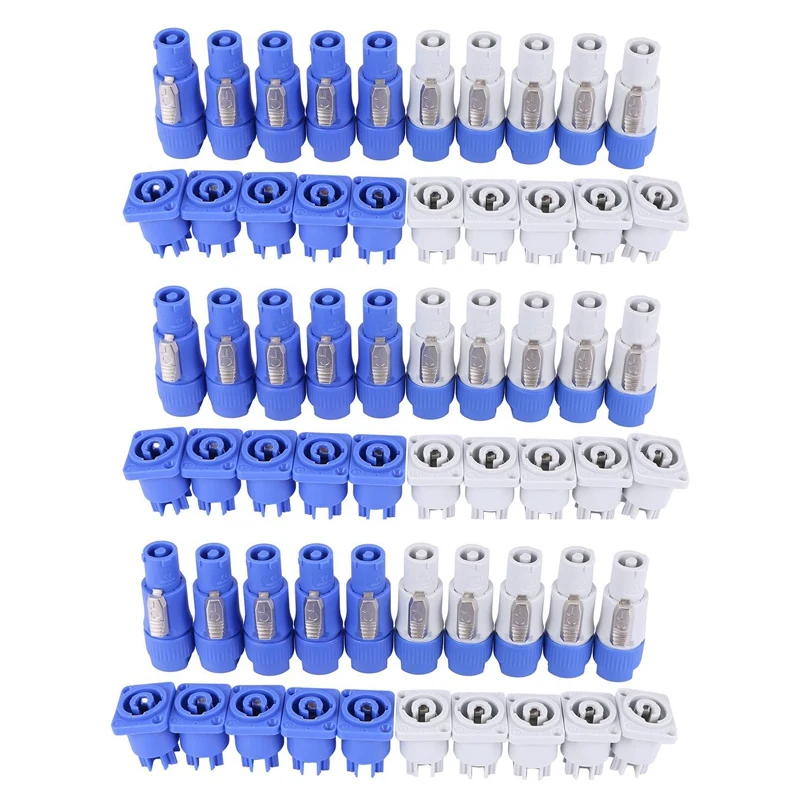 30 комплектов Powercon тип A NAC3FCA + NAC3MPA-1 штепсельная Вилка адаптера панели
30 комплектов Powercon тип A NAC3FCA + NAC3MPA-1 штепсельная Вилка адаптера панели