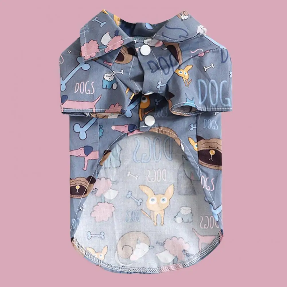 Puppy Shirt Close-fitting Pet Cloth Cartoon Printing Summer Beautiful Dog Costume Shirt for Summer Dog Blouse Pet T-Shirt
Puppy Shirt Close-fitting Pet Cloth Cartoon Printing Summer Beautiful Dog Costume Shirt for Summer Dog Blouse Pet T-Shirt