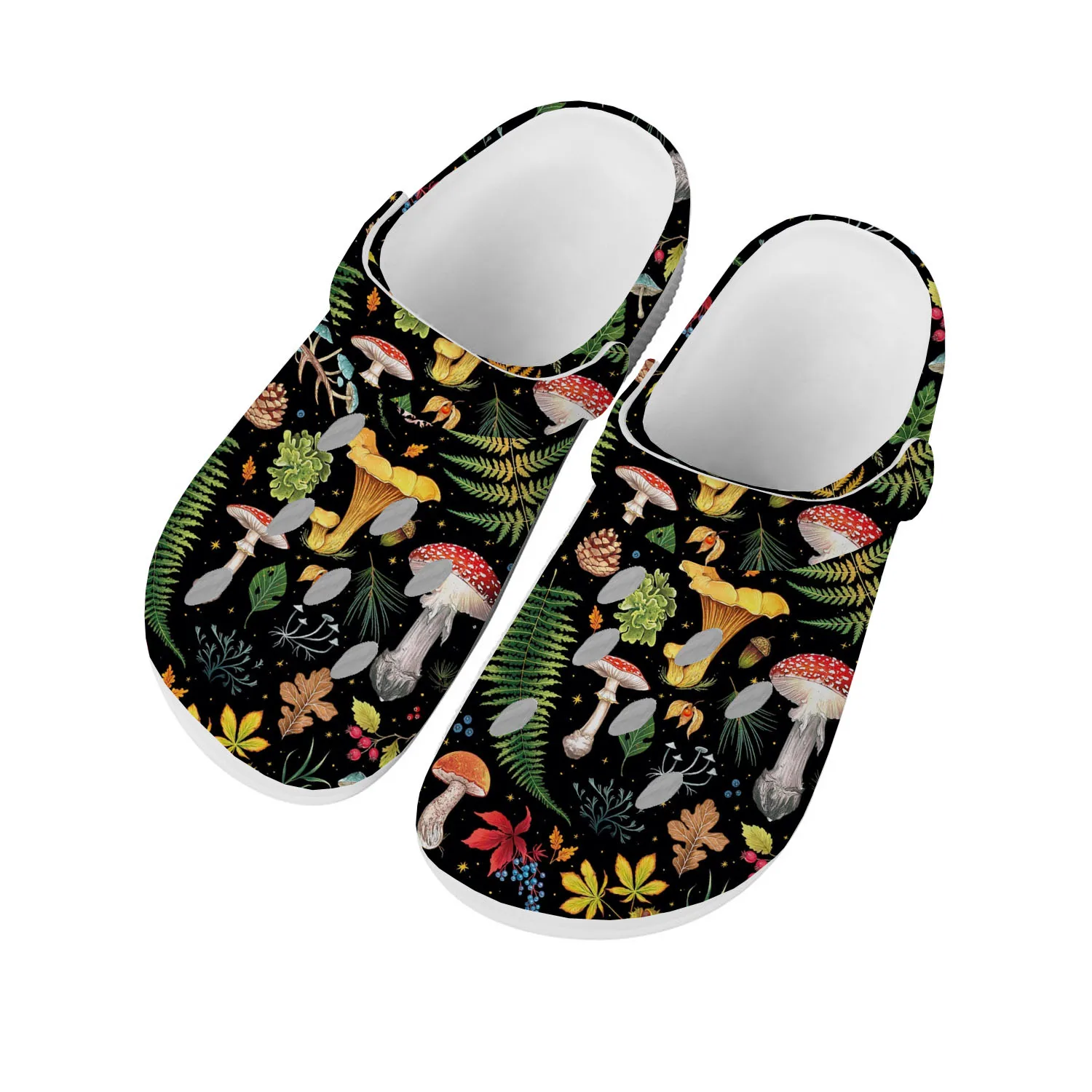 

Mushroom Vintage Water Shoes Mens Women Teenager Sandals Garden Bespoke Home Clog Customized Shoe Custom Made Beach Hole Slipper