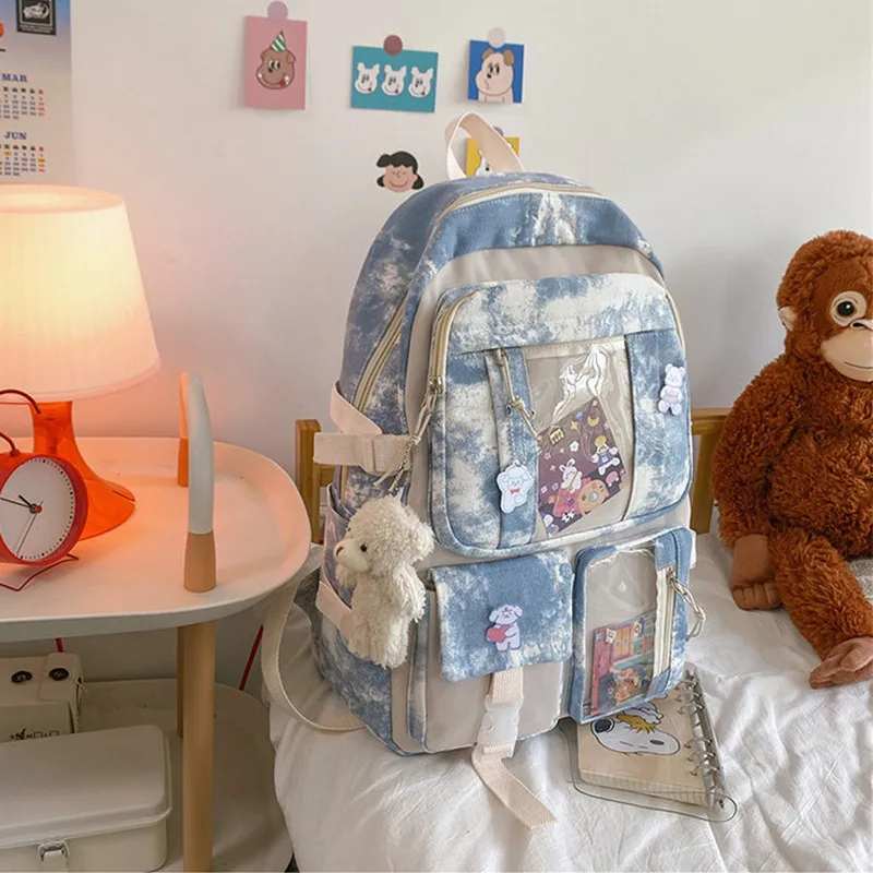 Middle School Backpack for Teen Girls Cute Student High School Bags Women Bookbag Casual College Style 2022
Middle School Backpack for Teen Girls Cute Student High School Bags Women Bookbag Casual College Style 2022