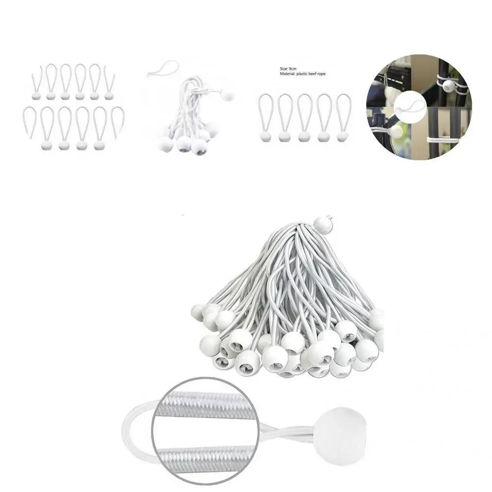 Long Service Life 5Pcs Heavy Duty Helpful Ball Bungee Cord Plastic Bungee Cord Compact for Sleeping Bags
Long Service Life 5Pcs Heavy Duty Helpful Ball Bungee Cord Plastic Bungee Cord Compact for Sleeping Bags