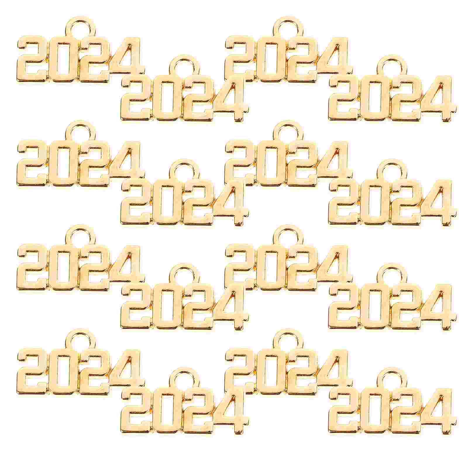 100pcs DIY Jewelry Charms Pendants 2024 Graduation Charms for Necklace Bracelet Tassel Keychain
100pcs DIY Jewelry Charms Pendants 2024 Graduation Charms for Necklace Bracelet Tassel Keychain