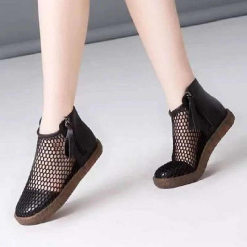 Summer Women Mesh PU Patchwork Breathable Pumps Zip Round Toe Thick Heels Fashion Female Dress Shoes Elegant Footwear
Summer Women Mesh PU Patchwork Breathable Pumps Zip Round Toe Thick Heels Fashion Female Dress Shoes Elegant Footwear