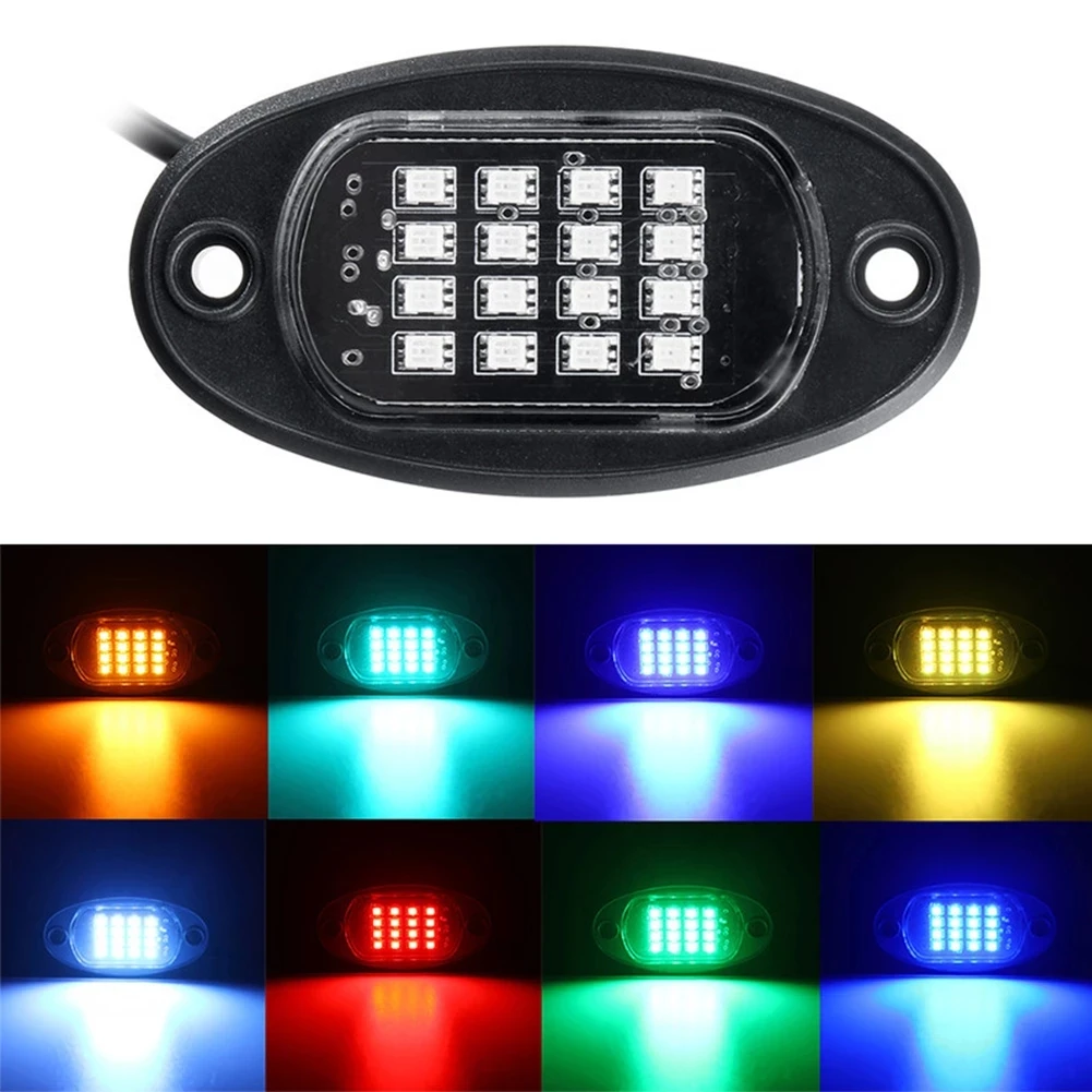 8pcs RGB LED Rock Light Kit For Off-Road Underglow Foot Wheel Well Light Truck ATV Decorative Music Lamps Ambient Light
8pcs RGB LED Rock Light Kit For Off-Road Underglow Foot Wheel Well Light Truck ATV Decorative Music Lamps Ambient Light