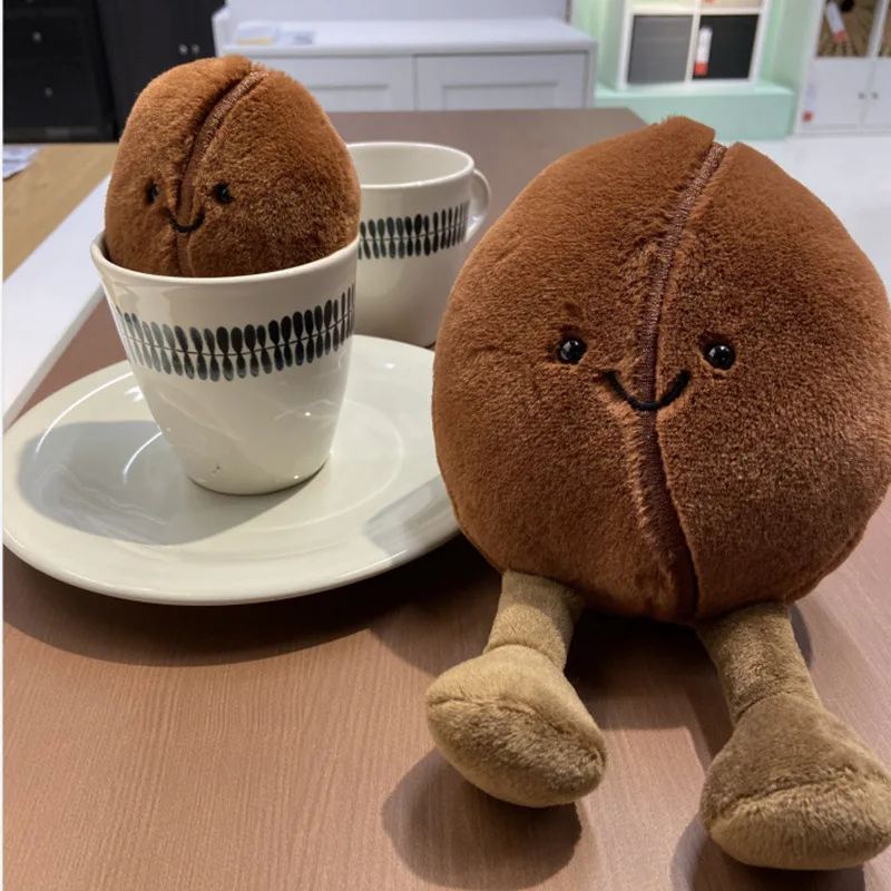 13/21 см Jellycat забавная кукла в зернах мультяшная мини-труба имитация кофе милые