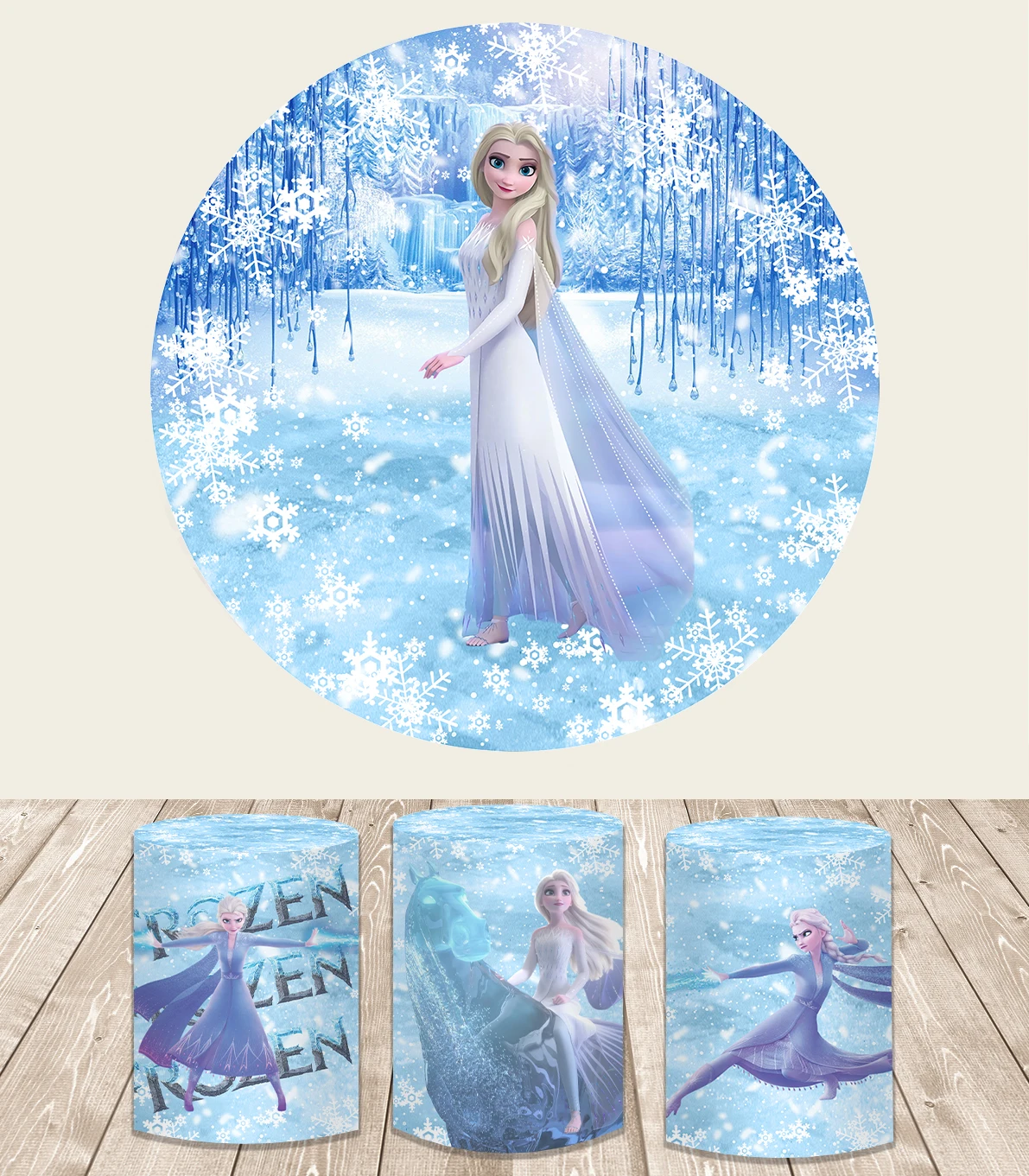 Disney Round Frozen 2 Princess Aisha Snow White Party Backdrops Birthday Decorations Custom Background Wedding Decoration Wall
Disney Round Frozen 2 Princess Aisha Snow White Party Backdrops Birthday Decorations Custom Background Wedding Decoration Wall