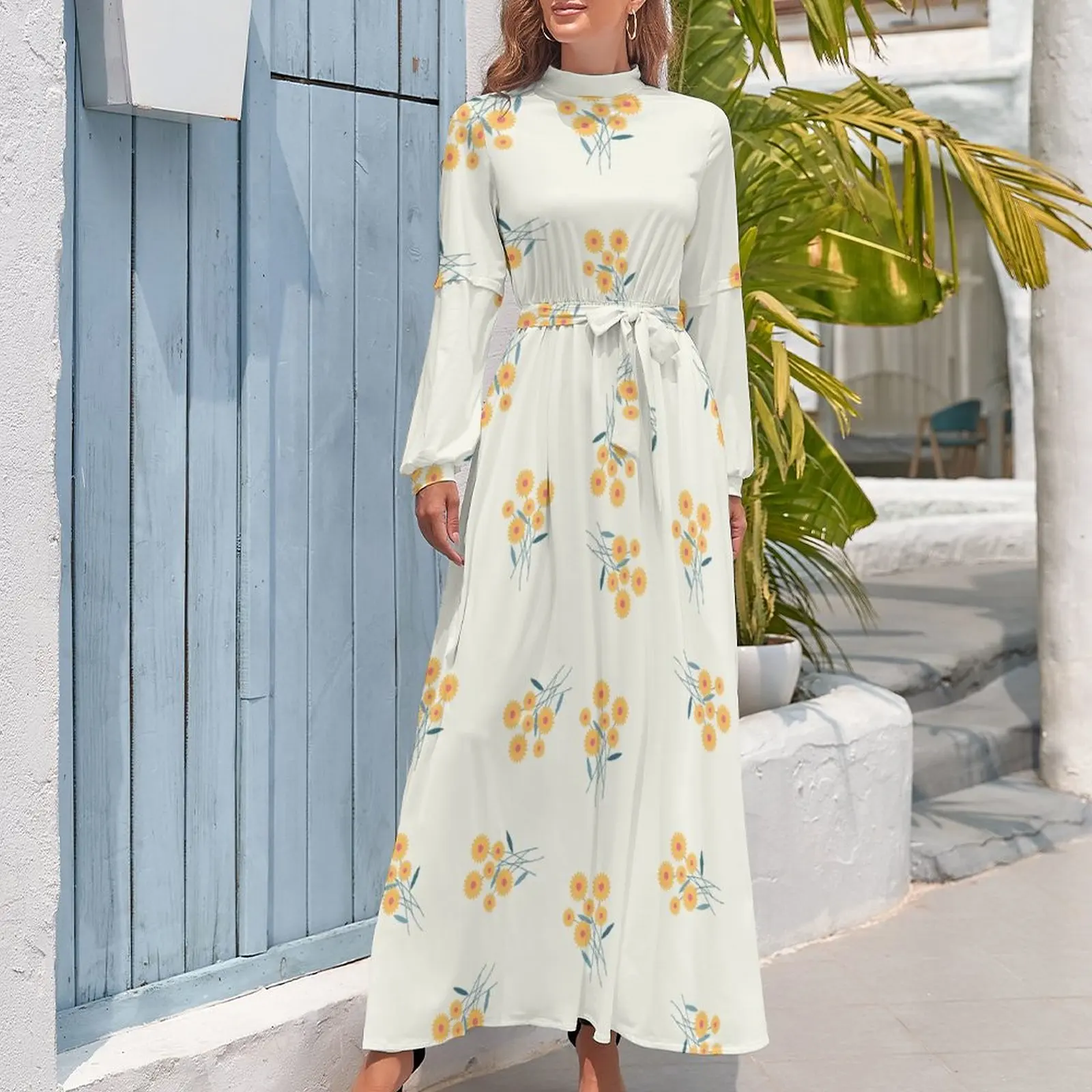 2023 New Arrival Summer Women's Long Sleeve Printing Floral Dress High Waiste A-line Ladies Sweet Daily Dating Long Vestidos
2023 New Arrival Summer Women's Long Sleeve Printing Floral Dress High Waiste A-line Ladies Sweet Daily Dating Long Vestidos