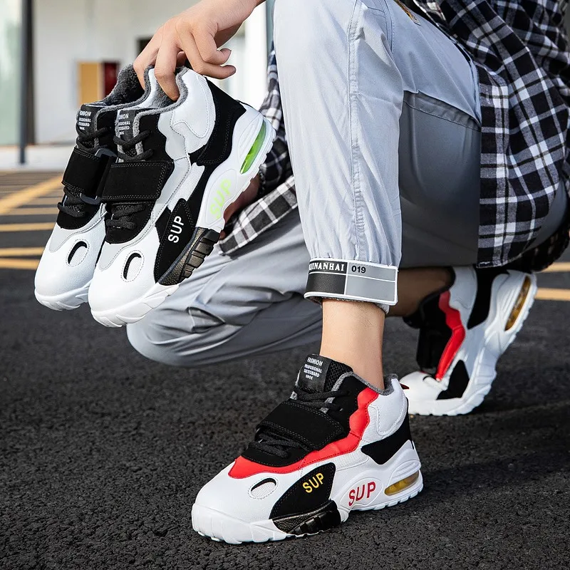 Male Sneakers Winter Cashmere Men's Shoes Basketball Autumn Running Air Cushion Fashion Trend Casual
Male Sneakers Winter Cashmere Men's Shoes Basketball Autumn Running Air Cushion Fashion Trend Casual