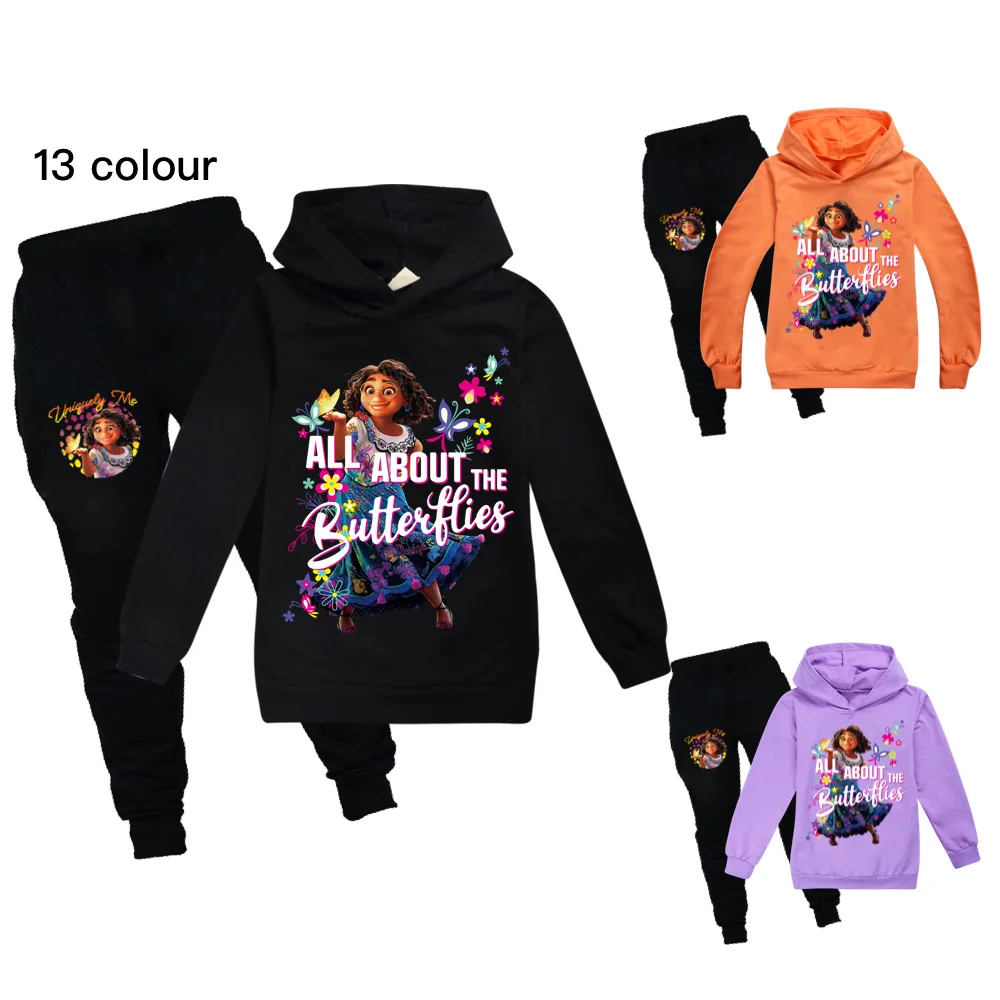 2022 Spring and Autumn New Encanto Cartoon Printing Comfortable Personality Boys and Girls Sweater + Casual Harem Pants Suit
2022 Spring and Autumn New Encanto Cartoon Printing Comfortable Personality Boys and Girls Sweater + Casual Harem Pants Suit