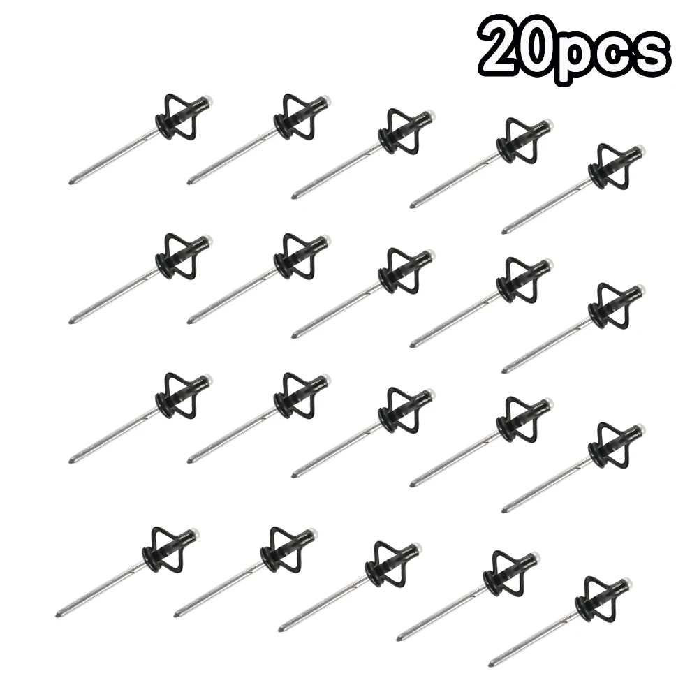20pcs Kayak Black Rivets 60mm Durable Aluminum Rubber Rivet Accessories For Kayaking Canoe Boat Accessories Equipment
20pcs Kayak Black Rivets 60mm Durable Aluminum Rubber Rivet Accessories For Kayaking Canoe Boat Accessories Equipment