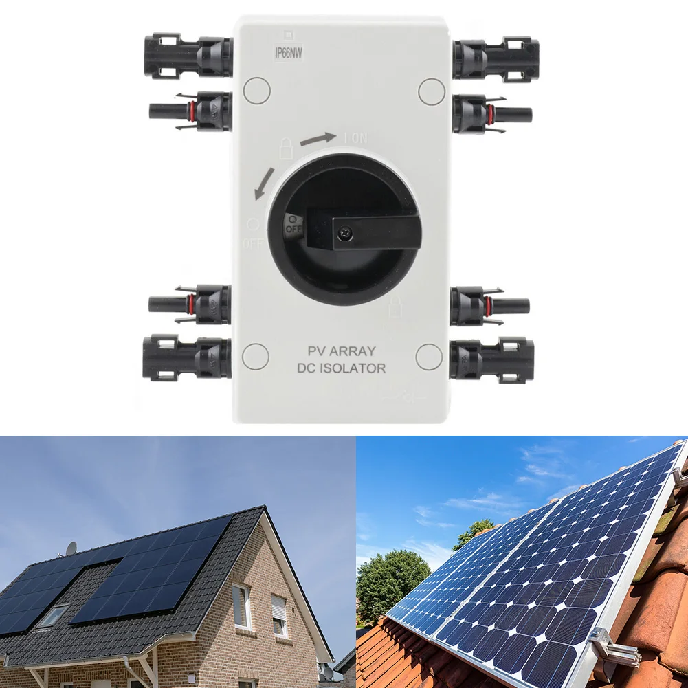 Control Switch Solar Disconnector 1000V 32A 4-Pole DC Isolation Conversion Photovoltaic Dedicated Smart Control
Control Switch Solar Disconnector 1000V 32A 4-Pole DC Isolation Conversion Photovoltaic Dedicated Smart Control