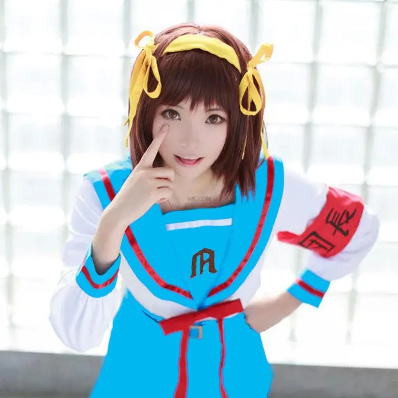 Anime Suzumiya Haruhi No Yuuutsu Cosplay Suzumiya Haruhi Costume Women Girls Jk Uniform Top Skirt Outfit Halloween Custom Made
Anime Suzumiya Haruhi No Yuuutsu Cosplay Suzumiya Haruhi Costume Women Girls Jk Uniform Top Skirt Outfit Halloween Custom Made
