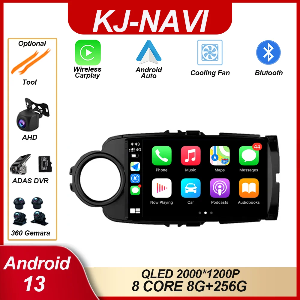 9 дюймов для Toyota Yaris 2012 - 2017 GPS Bluetooth Carplay Android 13 2Din Радио Видео E53 X5 M5 4G Автомобильный GPS мультимедийный Авторадио
9 дюймов для Toyota Yaris 2012 - 2017 GPS Bluetooth Carplay Android 13 2Din Радио Видео E53 X5 M5 4G Автомобильный GPS мультимедийный Авторадио