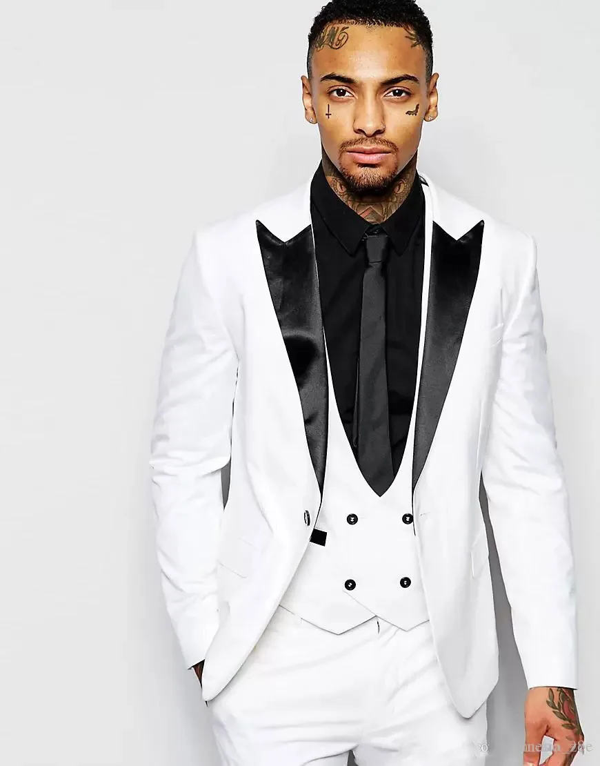 Custom Groom Tuxedo Peak Lapel Groomsmen Groomsmen Suit Men's Wedding Suit Prom Party Suit (Jacket+Pants+Vest)
Custom Groom Tuxedo Peak Lapel Groomsmen Groomsmen Suit Men's Wedding Suit Prom Party Suit (Jacket+Pants+Vest)