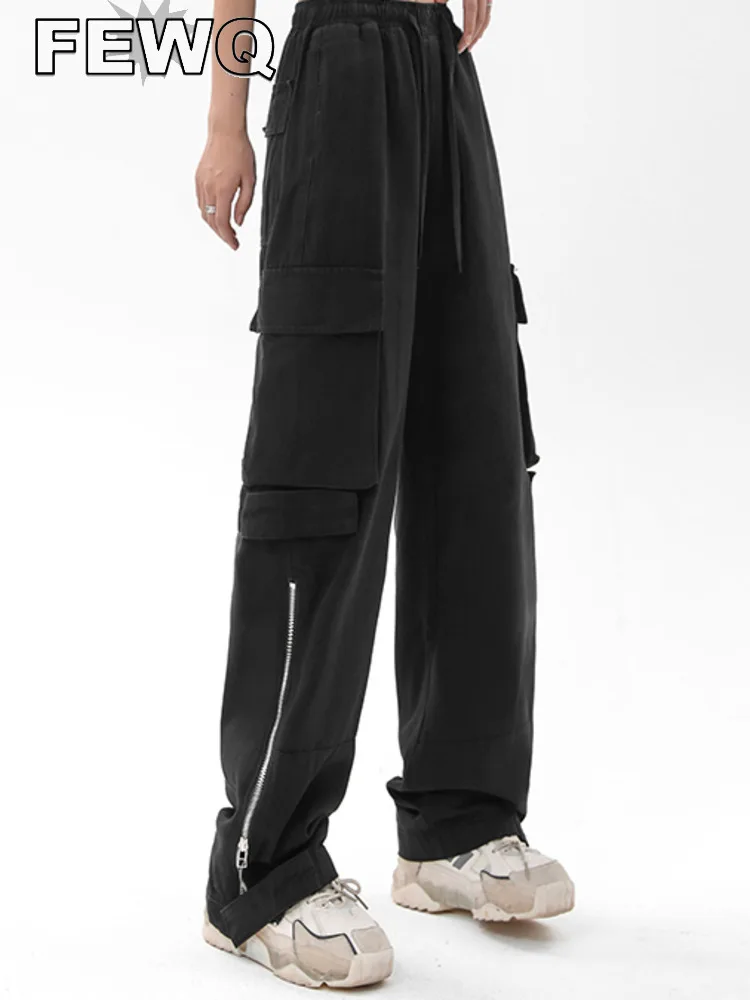 Парные повседневные рабочие брюки FEWQ на молнии, мужские однотонные модные брюки в Корейском стиле с высокой талией и несколькими карманами,...
Парные повседневные рабочие брюки FEWQ на молнии, мужские однотонные модные брюки в Корейском стиле с высокой талией и несколькими карманами,...