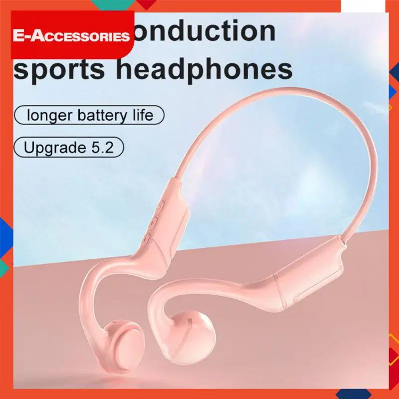 Plastic With Mic Air Conduction Eardphones Pink Air Conduction Bluetooth Headset Noise Reduction Wireless Headphones Low Delay
Plastic With Mic Air Conduction Eardphones Pink Air Conduction Bluetooth Headset Noise Reduction Wireless Headphones Low Delay
