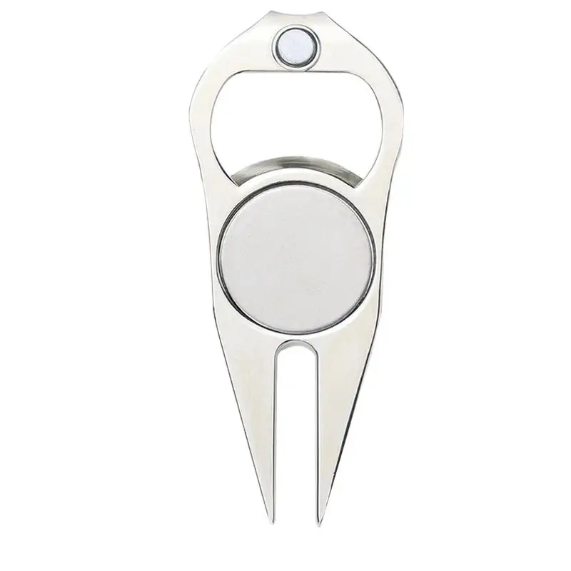 Metal Golf Divot Tools Magnetic Golf Putting Green Fork Multi-functional Lightweight Golf Divot Repair Fork Golf Putting Green
Metal Golf Divot Tools Magnetic Golf Putting Green Fork Multi-functional Lightweight Golf Divot Repair Fork Golf Putting Green