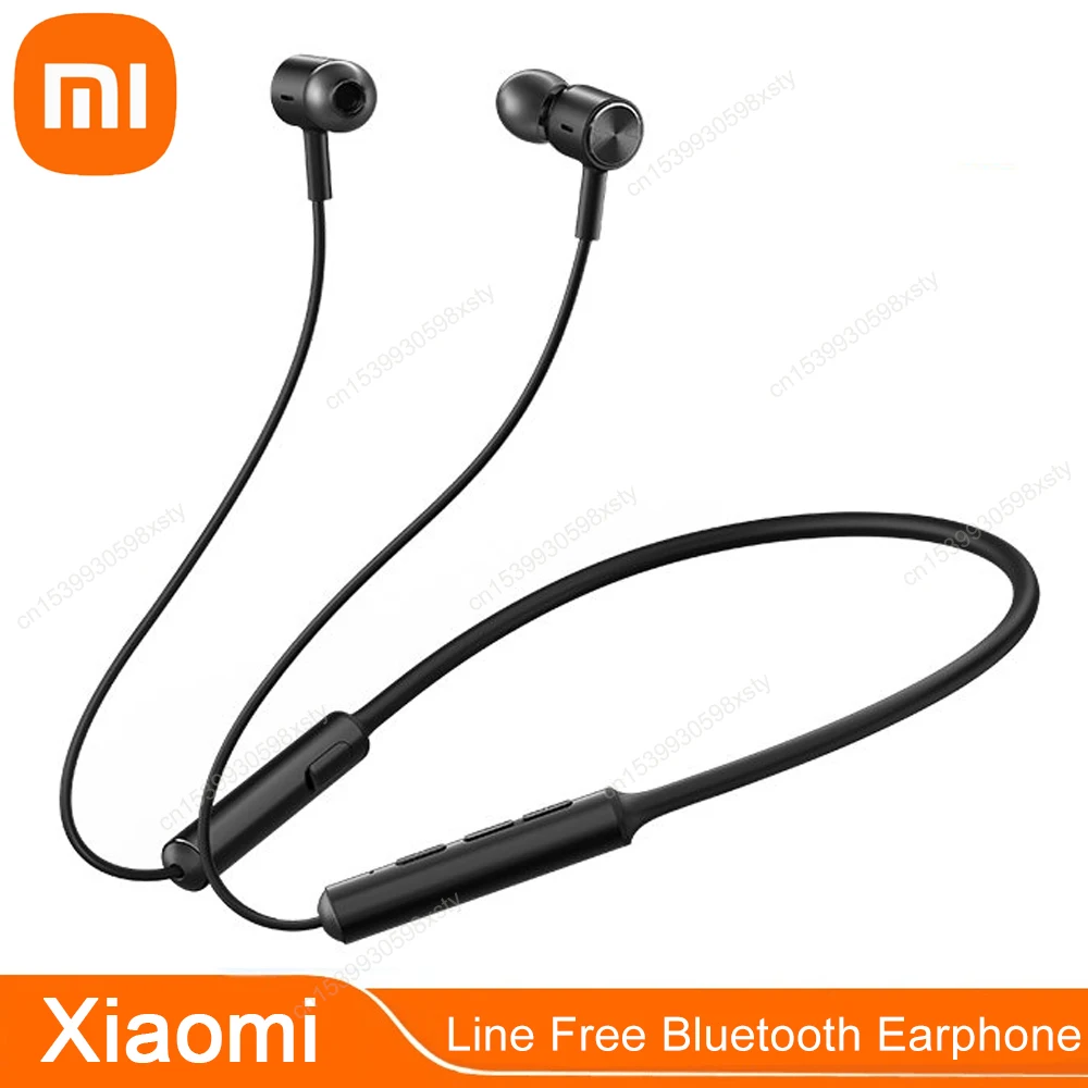 

Оригинальные наушники Xiaomi Line Free Bluetooth Aptx, спортивные магнитные беспроводные наушники Mi с креплением на шею, DSP cVc IPX5, водонепроницаемые