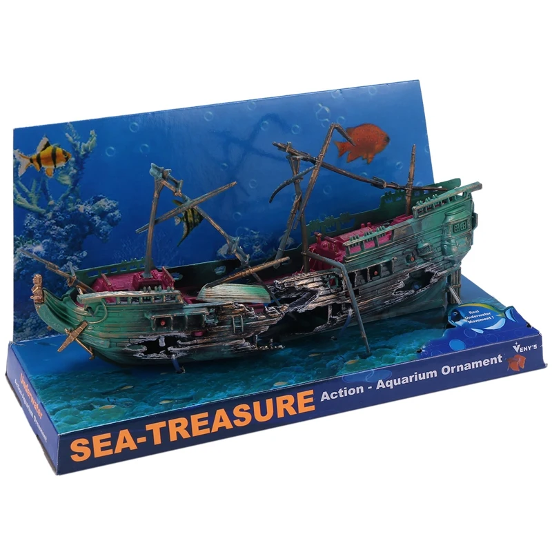 Large Aquarium Decoration Boat Plactic Aquarium Ship Air Split Shipwreck Fish Tank Decor C
Large Aquarium Decoration Boat Plactic Aquarium Ship Air Split Shipwreck Fish Tank Decor C