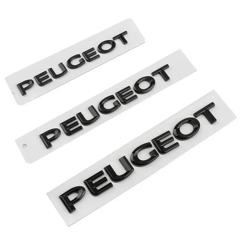 ABS Car Letters Sticker Rear Trunk Emblem Accessories for Peugeot 206 208 307 308 408 2008 3008 406 407 107 207 4007 4008 5008
ABS Car Letters Sticker Rear Trunk Emblem Accessories for Peugeot 206 208 307 308 408 2008 3008 406 407 107 207 4007 4008 5008
