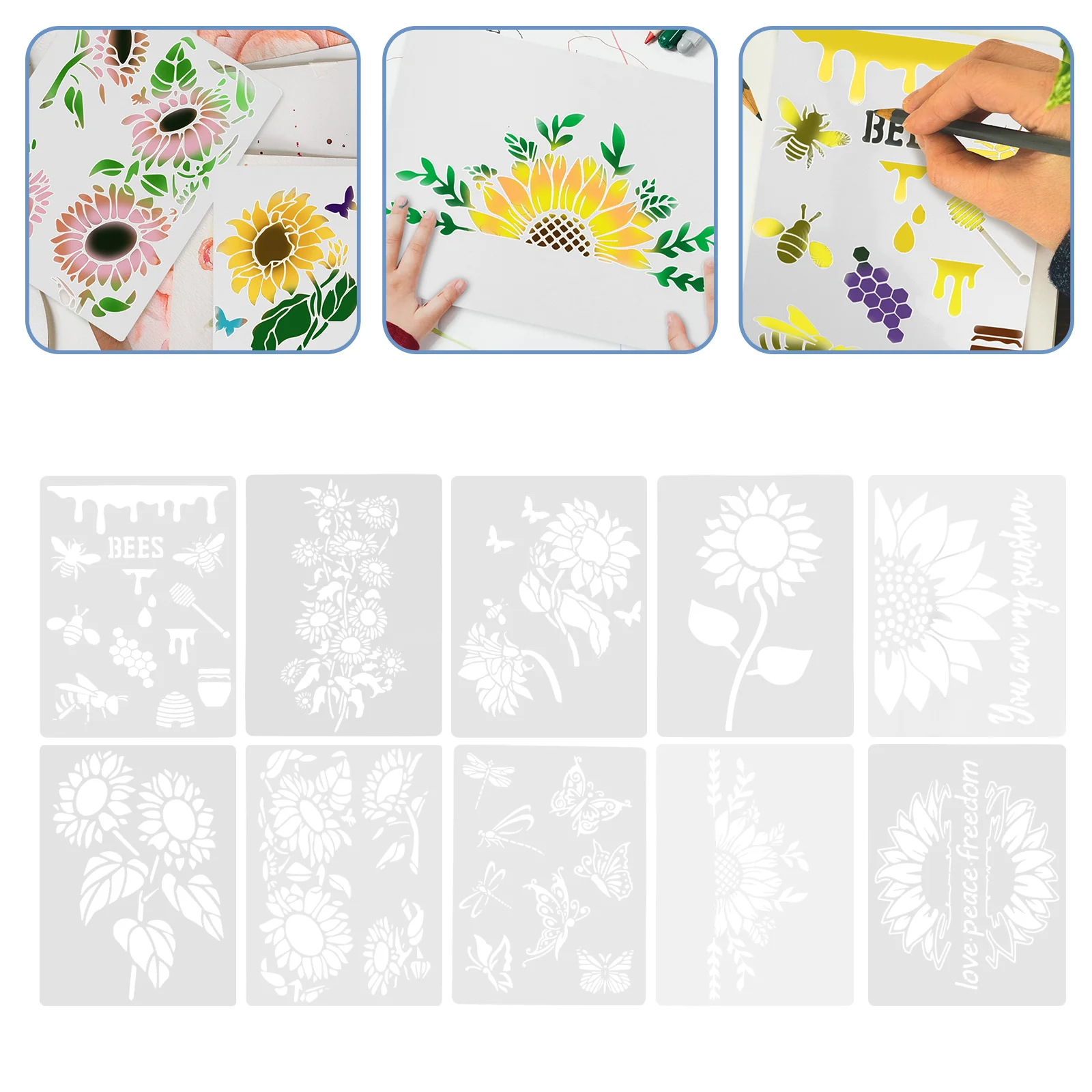 Stencils Painting Stencil Templates Drawing Template Diy Sunflower Wallflower Holiday Kids Functionpeacefreedom Butterflies Love
Stencils Painting Stencil Templates Drawing Template Diy Sunflower Wallflower Holiday Kids Functionpeacefreedom Butterflies Love