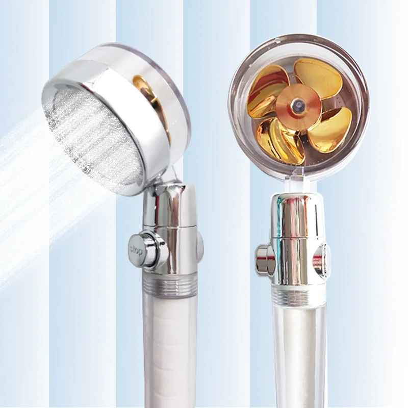 1 X Shower Head Water Saving Flow 360 Degrees Rotating With Small Fan ABS Rain High Pressure spray Nozzle Bathroom Accessories
1 X Shower Head Water Saving Flow 360 Degrees Rotating With Small Fan ABS Rain High Pressure spray Nozzle Bathroom Accessories