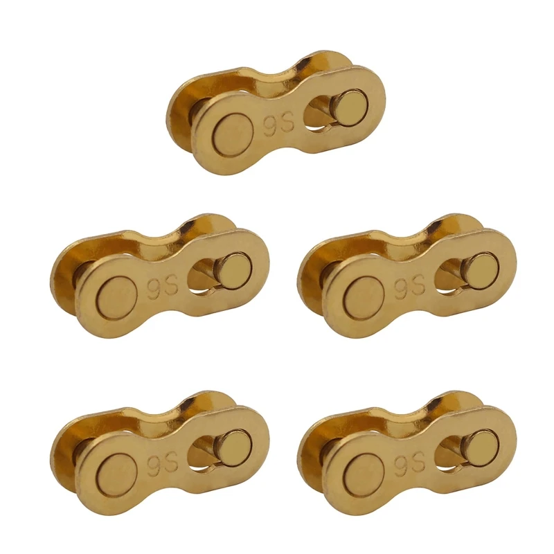5 Pair of Chain Link Connectors Set, Bike Chain Connecting Links 
5 Pair of Chain Link Connectors Set, Bike Chain Connecting Links