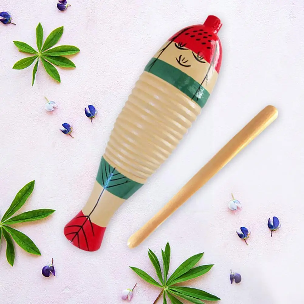 Rhythm Toy Wooden Guiro Fish Music Toy For Baby Kid Early Educational Toys Tool Percussion With Mallet Musical Instrme J5e9
Rhythm Toy Wooden Guiro Fish Music Toy For Baby Kid Early Educational Toys Tool Percussion With Mallet Musical Instrme J5e9