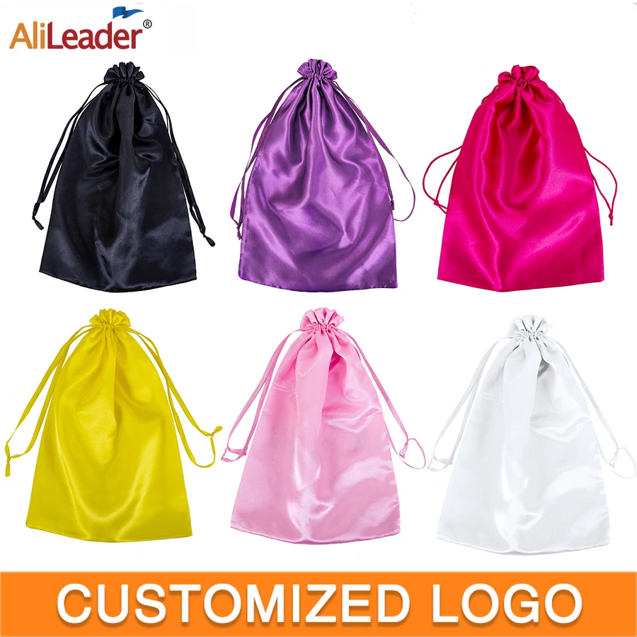 Wig Bag Wholesale Hair Extensions Bags With Drawstring 25*35Cm Stain Wig Packaging Bags Storage For Bundles,Wigs,Hair Extensions
Wig Bag Wholesale Hair Extensions Bags With Drawstring 25*35Cm Stain Wig Packaging Bags Storage For Bundles,Wigs,Hair Extensions