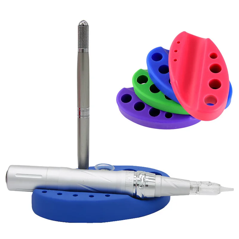 Овальный силиконовый инструмент для татуировки, держатель для ручек, подставка, аксессуар для машинки для макияжа, для микроблейдинга, пигментных чернил, подставка для ручек
Овальный силиконовый инструмент для татуировки, держатель для ручек, подставка, аксессуар для машинки для макияжа, для микроблейдинга, пигментных чернил, подставка для ручек