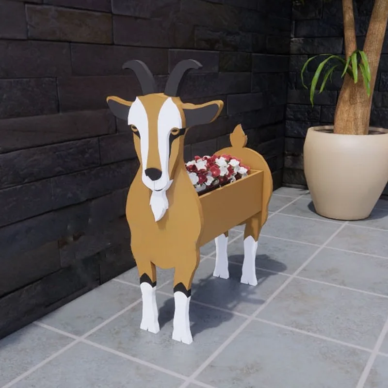 Garden Flower Pot Goat Rabbit Animal Planter Garden Cactus Pots DIY Flower Planter Garden Home Decor Flowerpot Outdoor Courtyard
Garden Flower Pot Goat Rabbit Animal Planter Garden Cactus Pots DIY Flower Planter Garden Home Decor Flowerpot Outdoor Courtyard