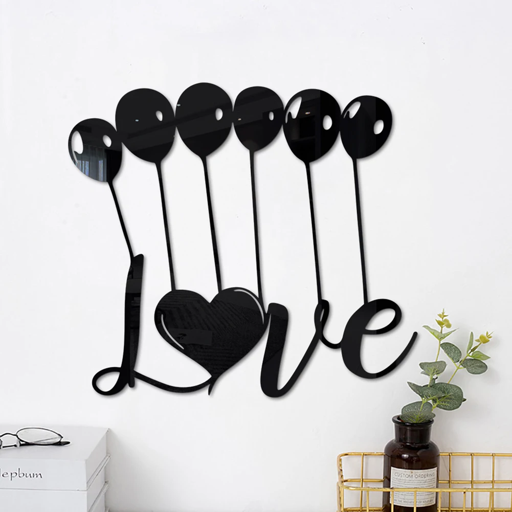 Cutout Love Balloon Mirror Wall Sticker 3D DIY Wall Background Decor Decal Self Adhesive Stickers Art Mural Bedroom Wall Sticker
Cutout Love Balloon Mirror Wall Sticker 3D DIY Wall Background Decor Decal Self Adhesive Stickers Art Mural Bedroom Wall Sticker