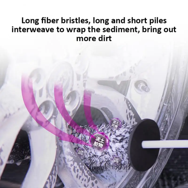 Automobile Steel Ring Cleaning Brush Soft Scratch Free Brush Wire Beauty Detail Brush Car Wash Superfine Fiber Wheel Hub Brush
Automobile Steel Ring Cleaning Brush Soft Scratch Free Brush Wire Beauty Detail Brush Car Wash Superfine Fiber Wheel Hub Brush