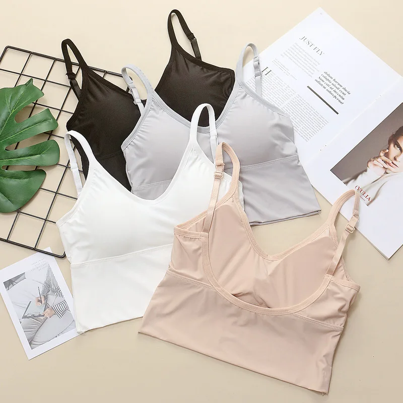 Summer Crop Tops Women Tank Top Sexy Lingerie Female Silky Seamless Underwear Sleeveless Camis Camisoles Tank Tops
Summer Crop Tops Women Tank Top Sexy Lingerie Female Silky Seamless Underwear Sleeveless Camis Camisoles Tank Tops