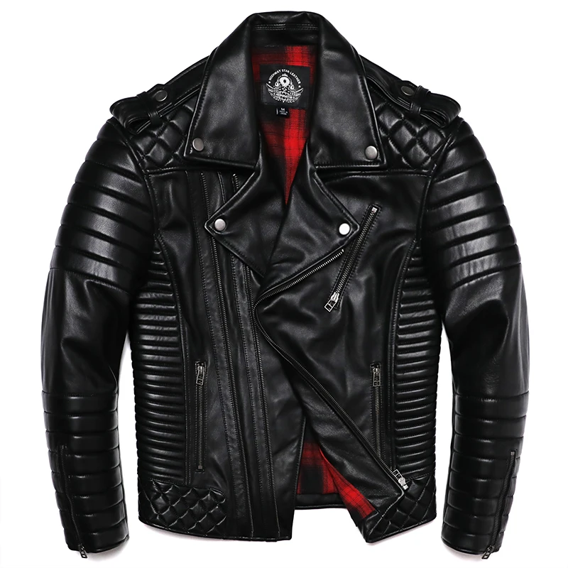 Clothing And Zipper Slim Coat Short Leather New Jacket Sheepskin Soft Autum Motocycle Spring Genuine Fashion Jackets Oblique
Clothing And Zipper Slim Coat Short Leather New Jacket Sheepskin Soft Autum Motocycle Spring Genuine Fashion Jackets Oblique