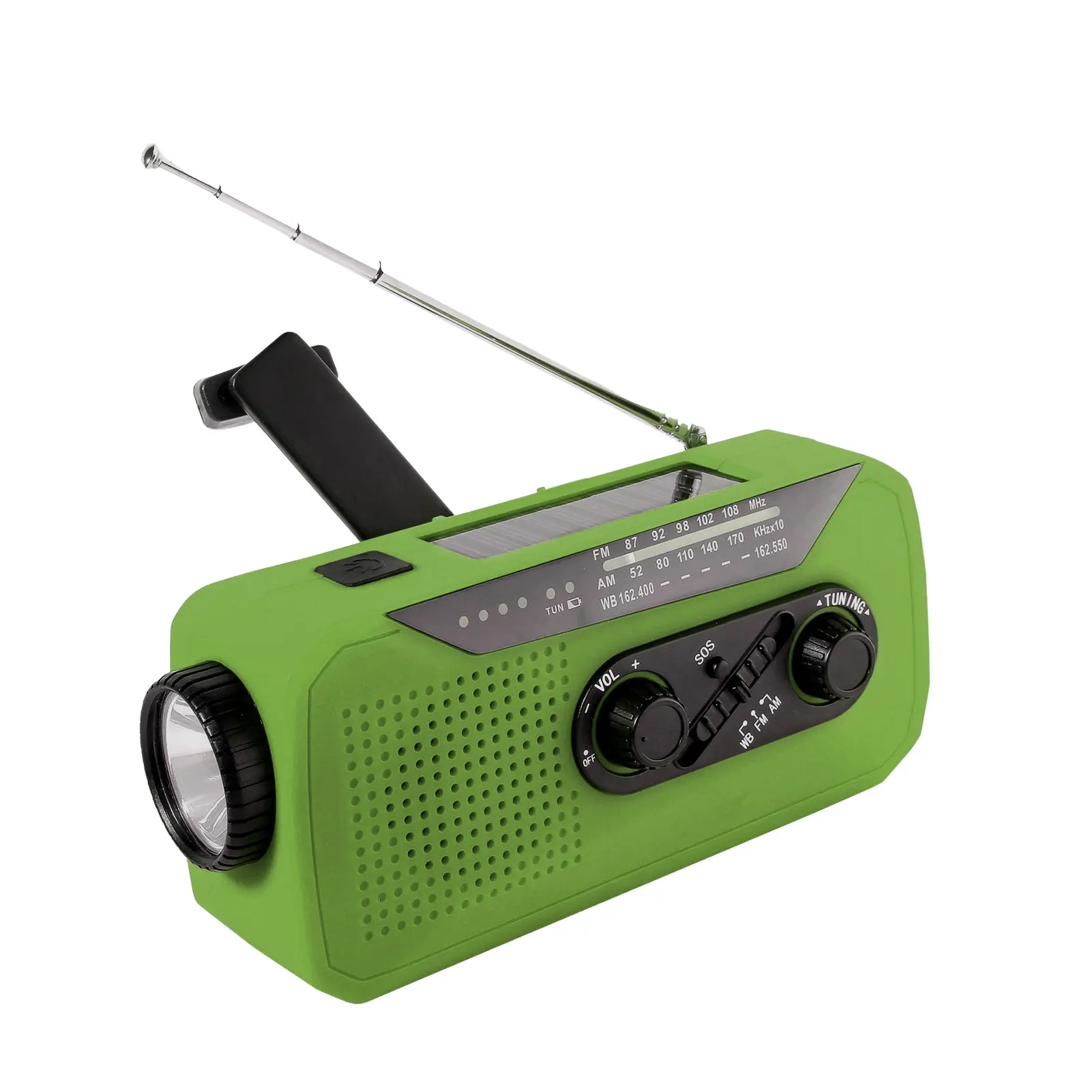 Weather Radios 2000mAh Rechargeable Battery Emergency Radio For Storm Tornado FM AM NOAA Radio Hand-Cranked Solar-Powered USB
Weather Radios 2000mAh Rechargeable Battery Emergency Radio For Storm Tornado FM AM NOAA Radio Hand-Cranked Solar-Powered USB