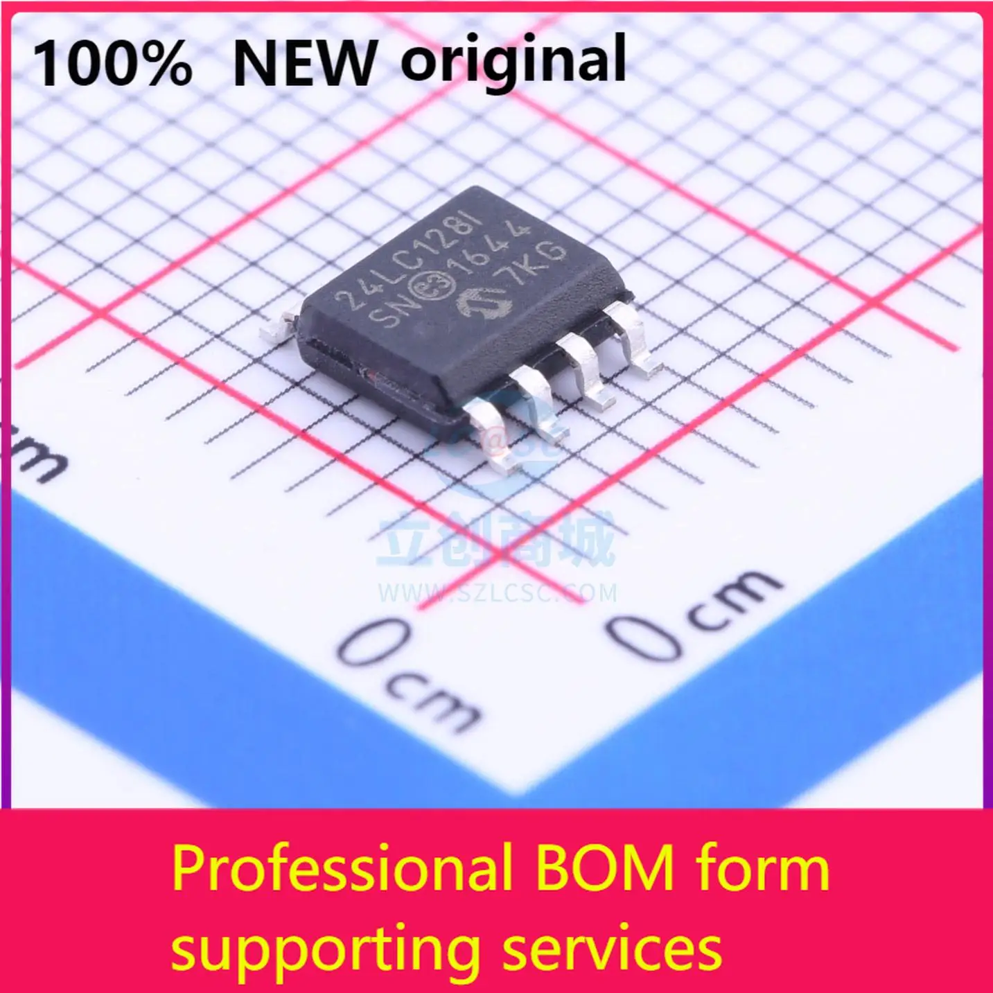 24LC128-I/SN 24LC128-I/SNNew Оригинальный оригинальный чип IC 100% оригинал 
24LC128-I/SN 24LC128-I/SNNew Оригинальный оригинальный чип IC 100% оригинал