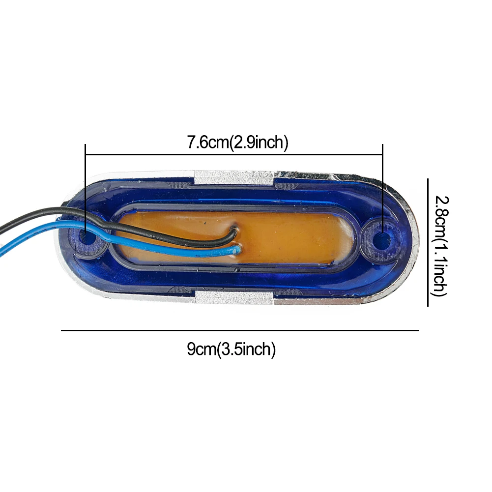 1set 4 LED Clearance Side Marker Truck Trailer Van Lights Signal Light Blue 12-24V Waterproof Lamp For Most Cars Hot Sale Parts
1set 4 LED Clearance Side Marker Truck Trailer Van Lights Signal Light Blue 12-24V Waterproof Lamp For Most Cars Hot Sale Parts