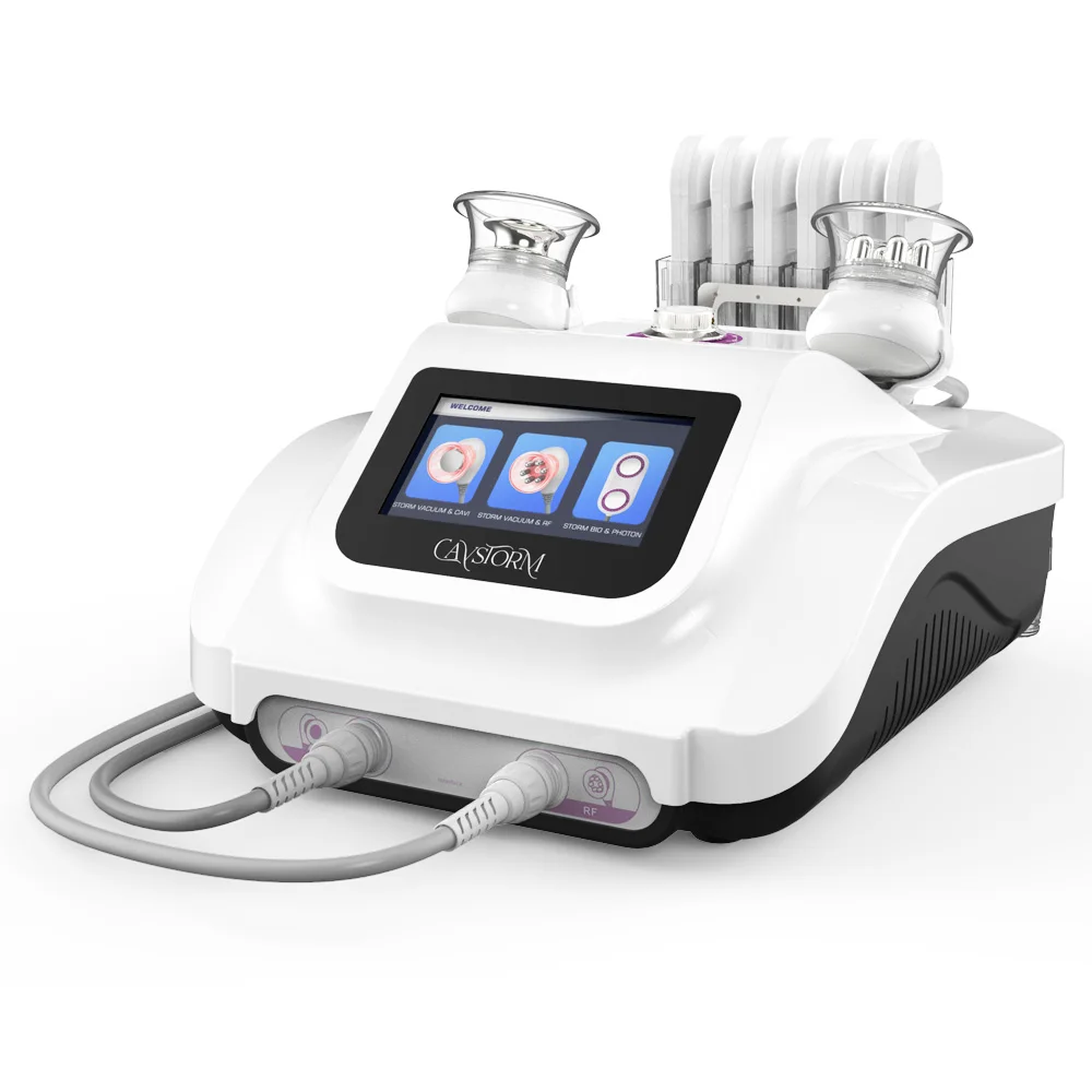 5 in 1 cavitation 3.0 with micro current rf vacuum lipolaser cavstorm slimming machine
5 in 1 cavitation 3.0 with micro current rf vacuum lipolaser cavstorm slimming machine