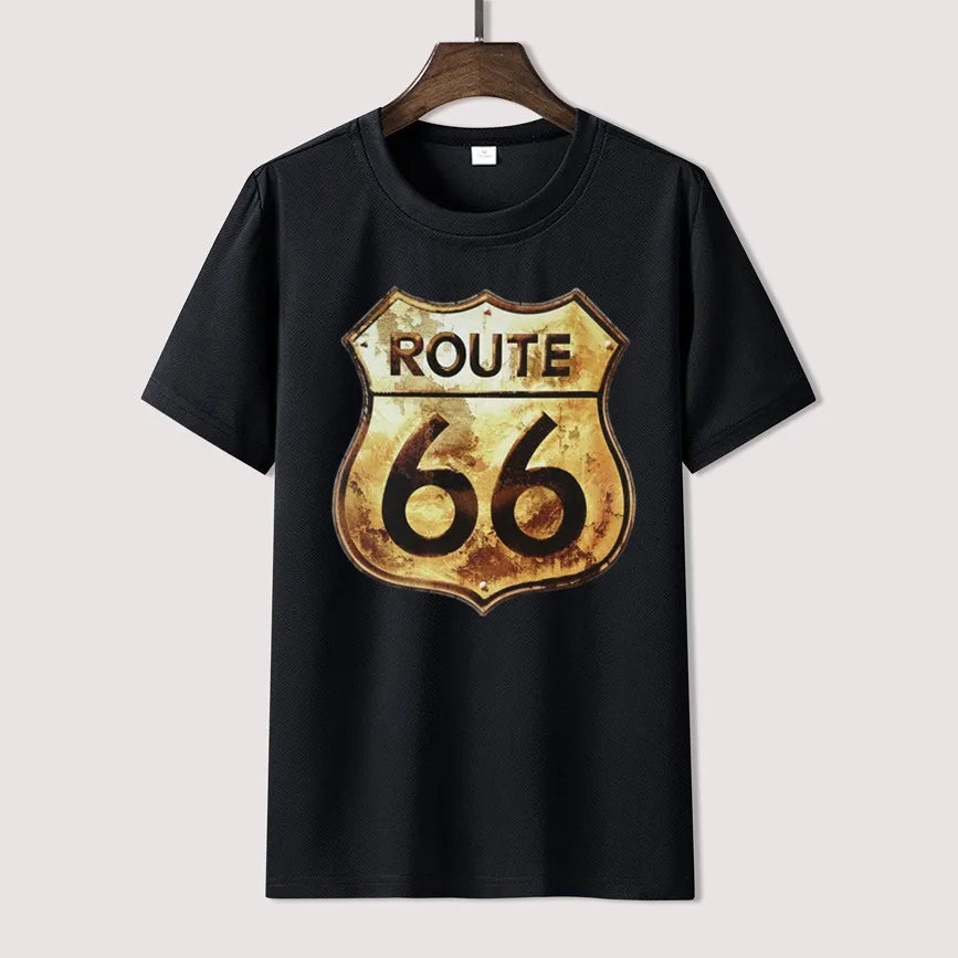 Route 66 Classic Retro Casual T Shirt Men's Summer Black 100% Cotton Short Sleeves O-Neck Tee Shirts Tops Tee Unisex
Route 66 Classic Retro Casual T Shirt Men's Summer Black 100% Cotton Short Sleeves O-Neck Tee Shirts Tops Tee Unisex
