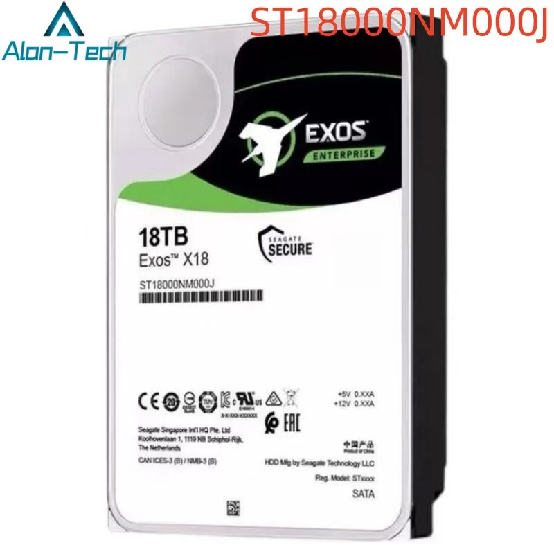 For Sea-gate ST18000NM000J Galaxy Helium HDD 18T Enterprise Server HDD Monitoring Cache Dapacity 256MB Model Server
For Sea-gate ST18000NM000J Galaxy Helium HDD 18T Enterprise Server HDD Monitoring Cache Dapacity 256MB Model Server