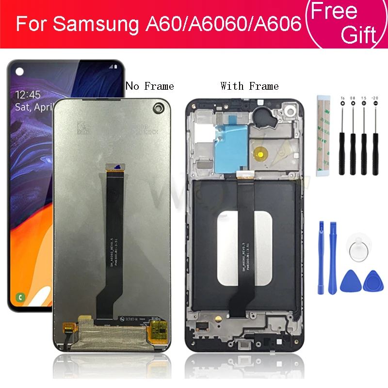 Дисплей 6,3 дюйма для Samsung galaxy 2019, SM-A606F/DS SM-A6060, сенсорный экран, дигитайзер в сборе для Samsung A60, ЖК-дисплей
Дисплей 6,3 дюйма для Samsung galaxy 2019, SM-A606F/DS SM-A6060, сенсорный экран, дигитайзер в сборе для Samsung A60, ЖК-дисплей